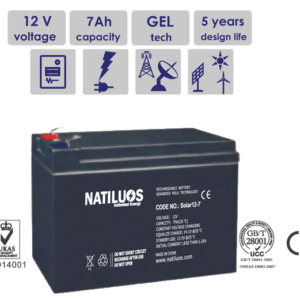 SOLAR12-7 – SOLAR BATTERY SERIES