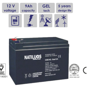 SOLAR12-9 – SOLAR BATTERY SERIES