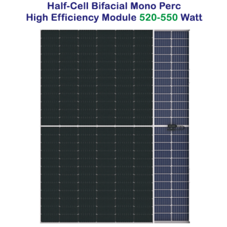 NS(520-550)S-P144M-B Mono Perc Half-Cell High Efficiency