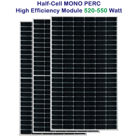 NS(520-550)S-P144M Mono Perc Half-Cell High Efficiency
